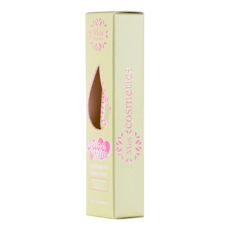 Lip gloss de aloe vera