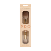 Brocha Duo Polvo-Rubor Pro Miis Cosmetics