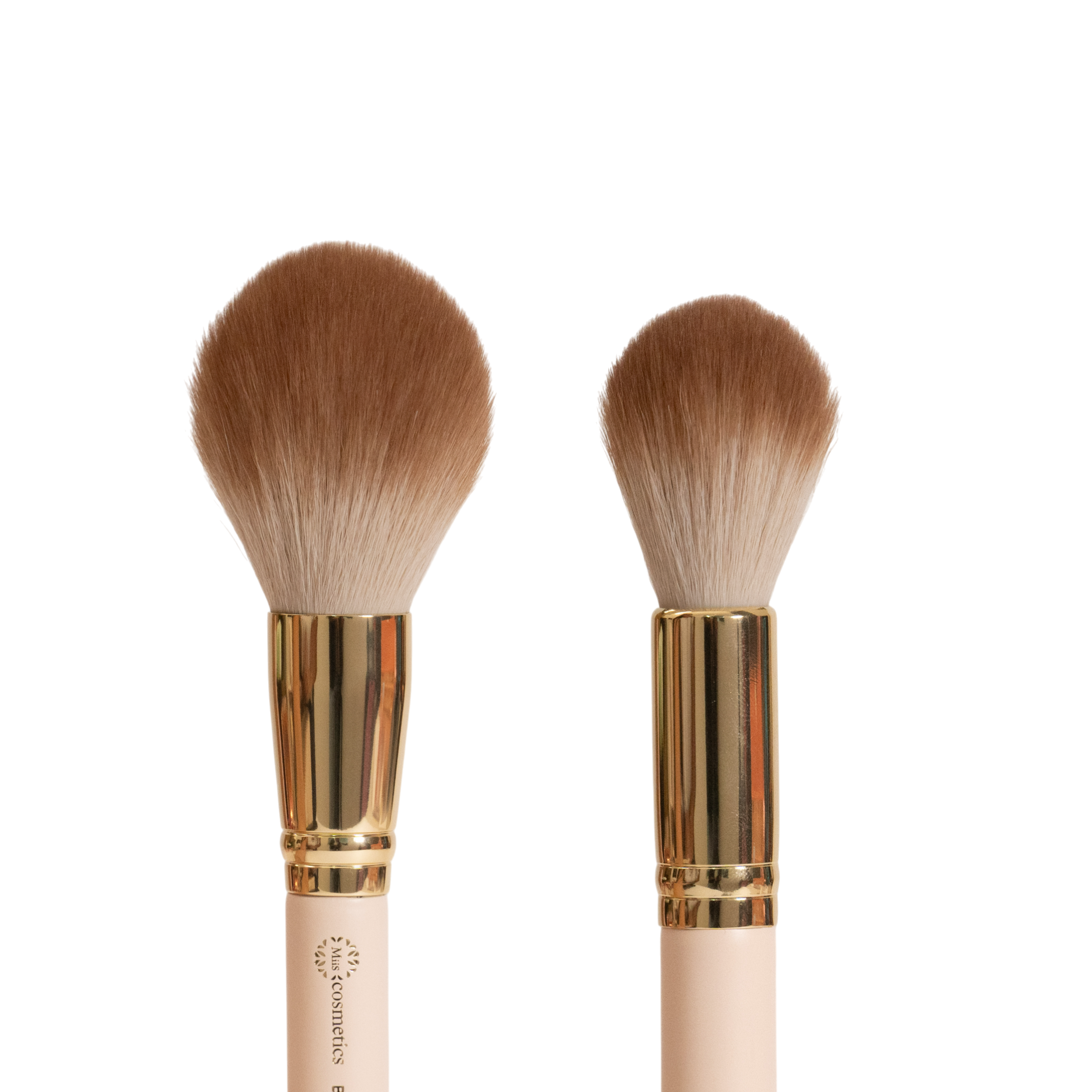 Brocha Duo Polvo-Rubor Pro Miis Cosmetics