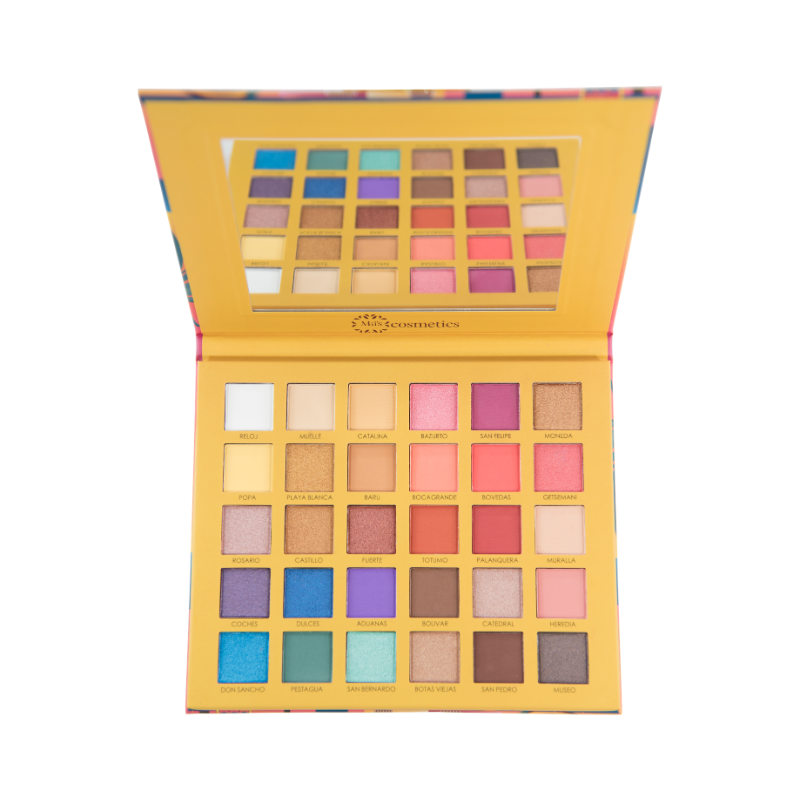 Paleta De Sombras Cartagena