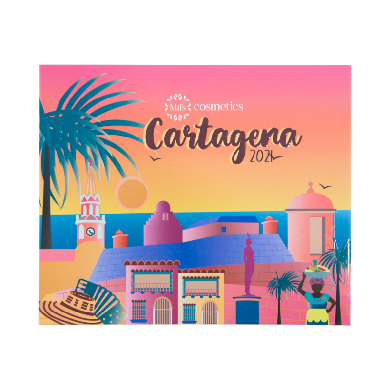 Paleta De Sombras Cartagena