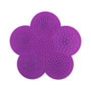 Tapete Limpia brochas Flor