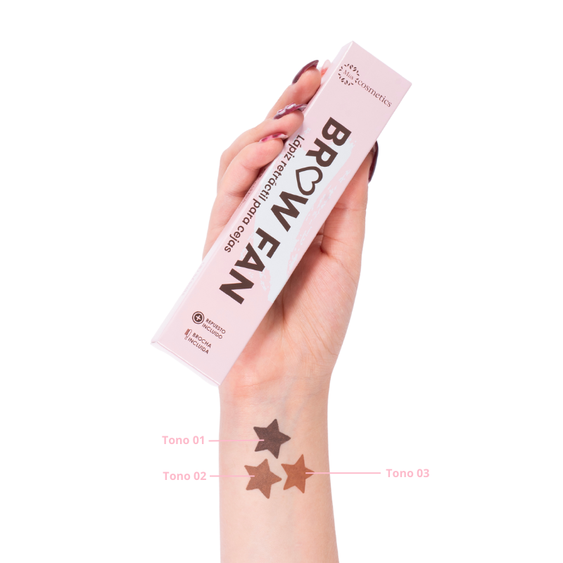 Lapiz De Cejas Browfan Miis Cosmetics
