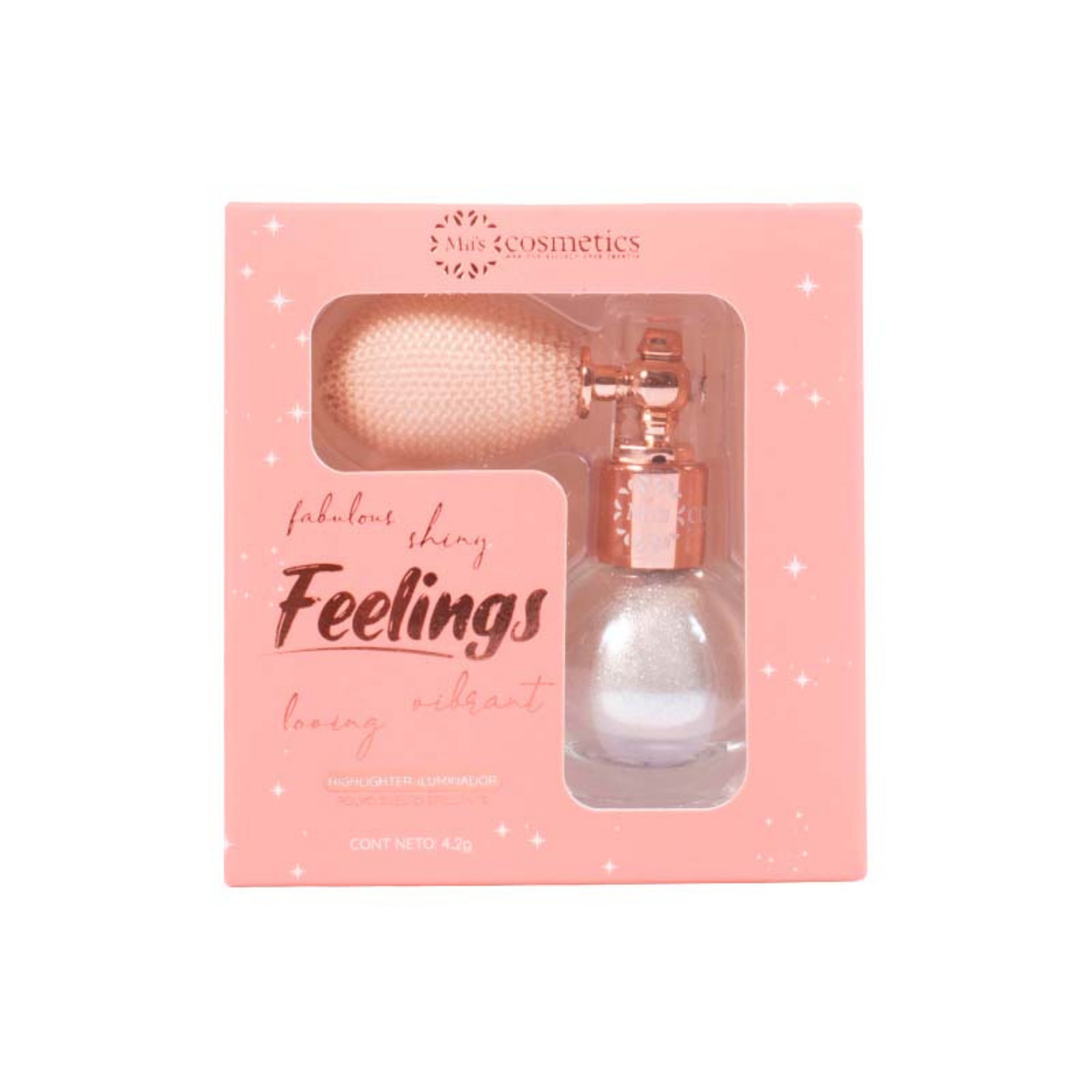 Polvo De Hadas Puffer Feelings Miis Cosmetics